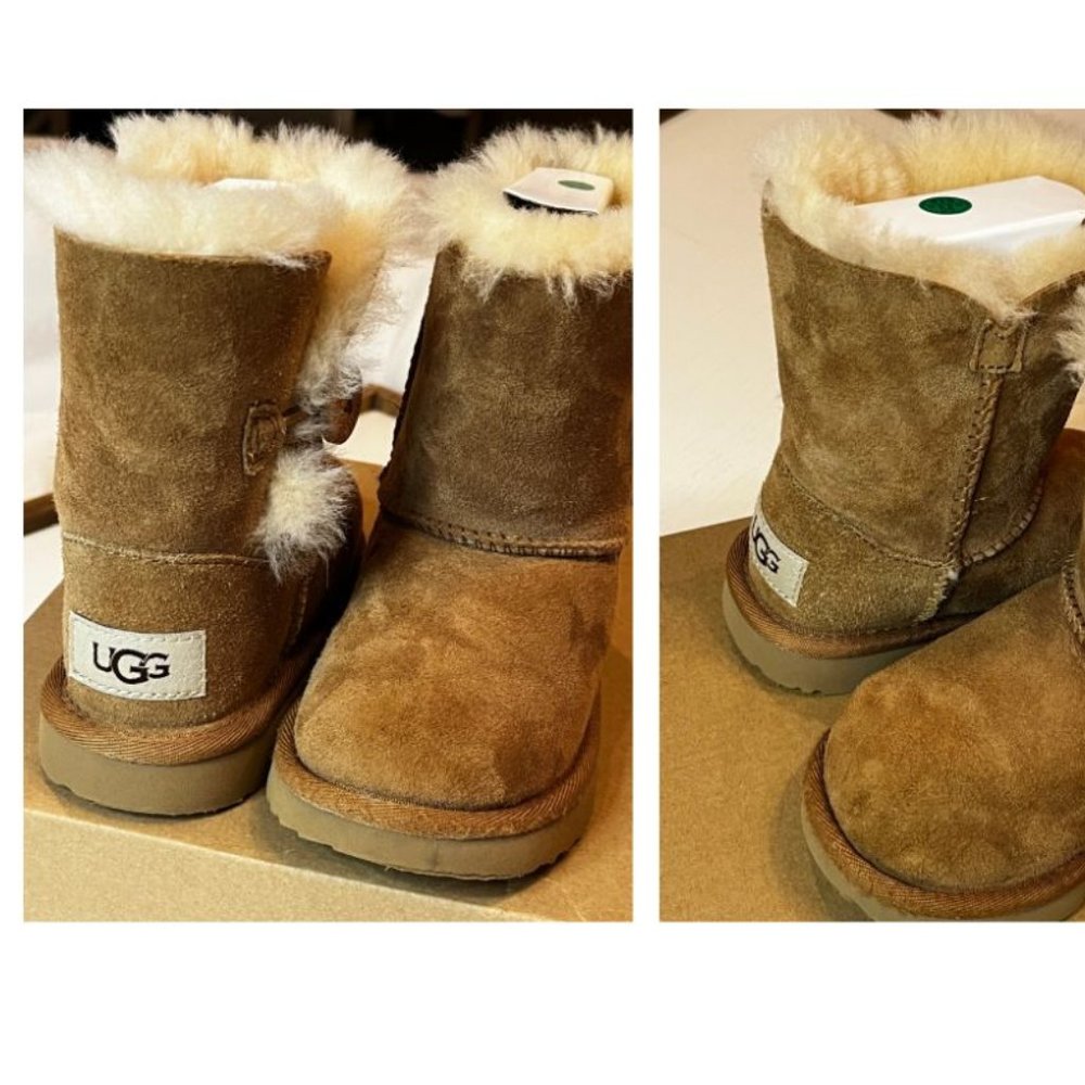 UGG Bailey Button Boots (Girls 8T)